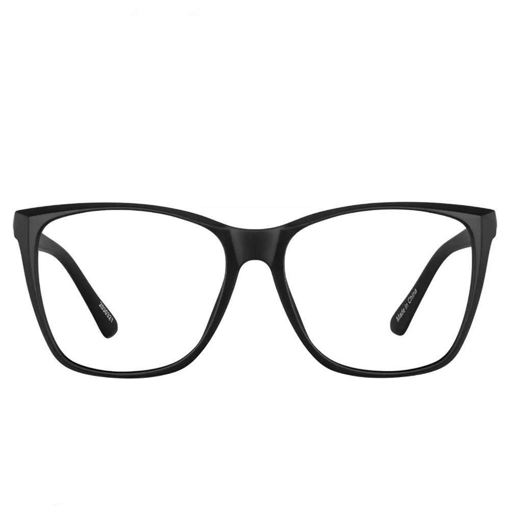Zenni Lightweight Square Oversized Blue Light EyeQLenz Bluelight Glasses NWT